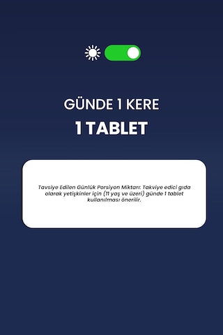 Erbatab D3 Vitamini Ve K2 Vitamini İçeren Takviye Edici Gıda 120 Tablet