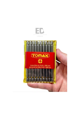 Yedek Parça Tomax Yıldız Vialama Uç Ph2x100mm 1 Paket 10 Adet Diğer