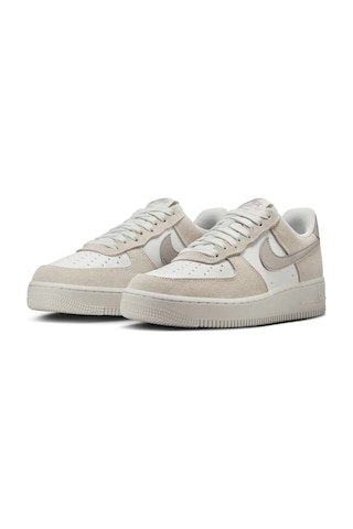 Nike Air Force 1 Low Af1 Womens Leather Sneaker Hakiki Deri Kadın Günlük Spor Ayakkabı Krem