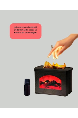 Aromaterapi Destekli Ultrasonik Nemlendirici Usb Bağlantılı Sessiz Model