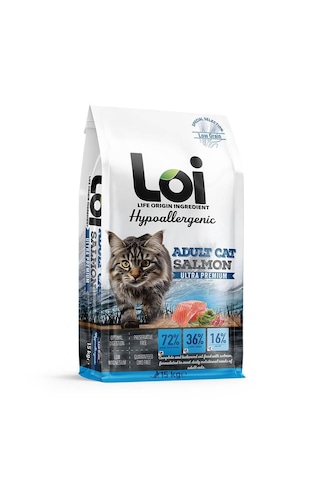 Loi Hipoalerjenik Somonlu Kedi Maması 15 Kg Loi Hipoalerjenik Somonlu Kedi Maması 15 Kg