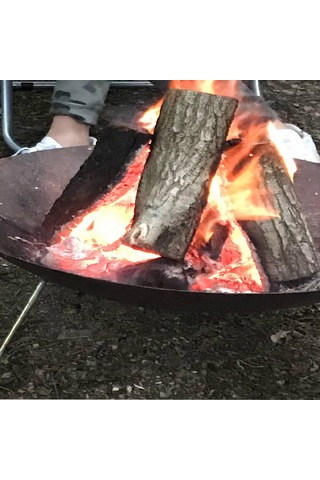 Nurgaz Ng-Ac Ateş Çanağı - Ayaklı Portatif Kavurma Sacı + Çanta Siyah