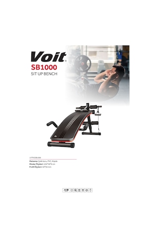 Voit Sb1000 Sit Up Bench