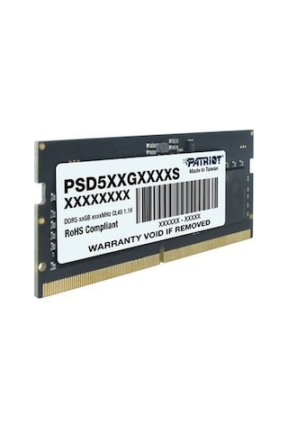Patriot Signature Line 16gb 1x16gb Ddr5 5600mhz Cl46 Sodımm Gaming Ram Psd516g560081s