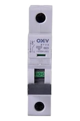 Viko 6vtb-1c20 Otomatik Sigorta 6ka C Tipi 1 Kutup 20a 10