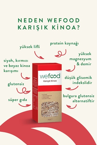 Karışık Kinoa 300 Gr