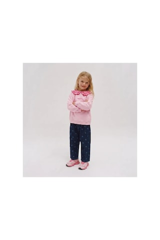 Poala Kids Puantiyeli Balloon Jeans Lacivert