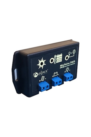 Alpex 3 Amper 12 Volt Solar  Şarj Kontrol Cihazı