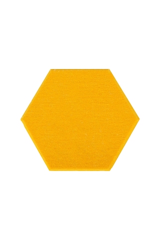 Sones Polyester Elyaf Duvar Dekorasyonu Ses Yalıtımı Pamuk Ses Emici Levha, Stil: Tutkalsız Turuncu Sarı