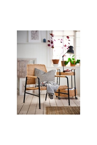 Ikea Ulrıksberg Rattan Koltuk, Rattan-antrasit
