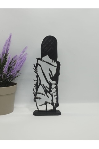 Bayan Zayıf Masa Dekor Hediye Fikri Sanat Heykeli