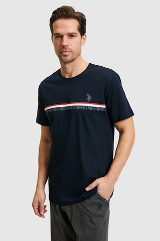 U.S. Polo Assn. U.s. Polo Assn. Erkek Lacivert Pijama Takım 50326132-vr033
