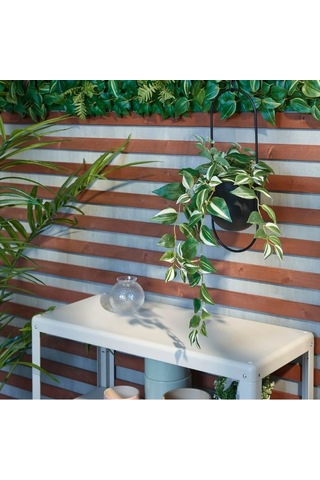 Ikea Fejka Saksılı Yapay Tradescantia 60 Cm Yeşil
