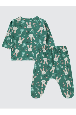 Civil Baby Erkek Bebek Zıbın Takımları 0-1 Ay Haki Haki