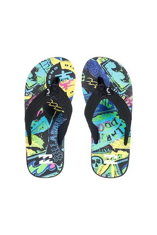 Billabong Bi Llabong Ebbl100001g All Day Theme Boy Terlik Siyah