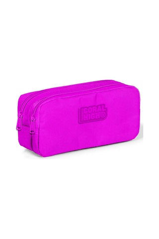 Coral High Koyu Pembe Kız Çocuk İlkokul Çantası ve Kalemlik Seti N11.14948