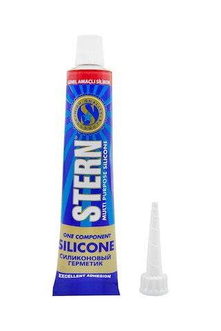 Stern Genel Amaçlı Tüp Silikon 50 Gr Şeffaf -40 +180 Şeffaf Şeffaf