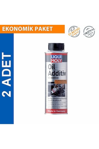Liqui Moly Oil Additive 200 Ml Mos2'Li Yağ Katkısı 2 Adet 1012