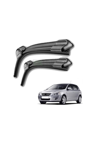 Kia Ceed Ön Cam Silecek Süpürgesi Takımı 2006 - 2008 Kia Ceed Ön Silecek Sağ Sol Takım