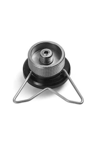 Dancemonkey Kamp Gazlı Ocak Adaptörü Bütan Gaz Adaptörü Braketli Gaz Kartuşu Başlığı Dönüşüm Adaptörü Kamp Sobası Renkli Çok Renkli