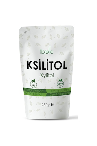 Fibrelle Ksilitol 250 g Keto / Ketojenik / Vegan e Uygundur.