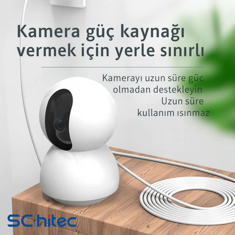 Schitec 3a 60w Usba To Type-c Hızlı Data Ve Şarj Kablosu 2 Metre Beyaz X73