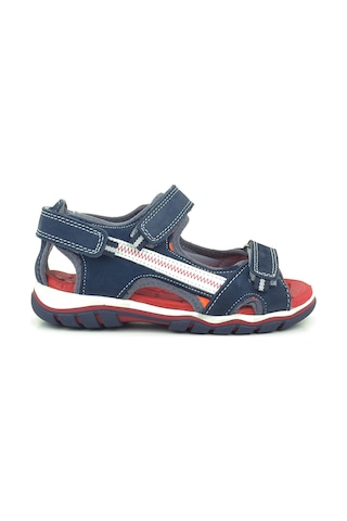 Rakerplus Hakiki Deri Lacivert Outdoor Erkek Çocuk Sandalet - 32 Lacivert