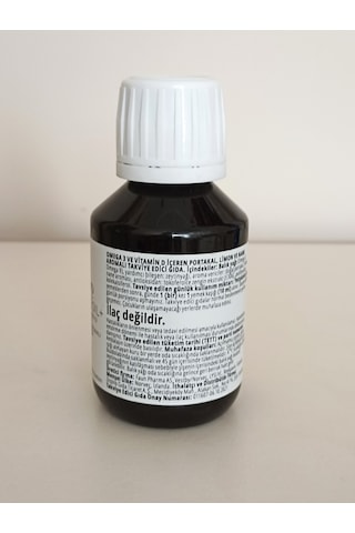 Zinzino Balanceoil Omega 3 Ve D Vitamini İçeren Portakal Limon Ve Nane Aromalı 100 Ml