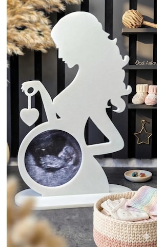 Home Hamile Anne Silüetli Fotoğraf Çerçevesi En Özel İlk Tanışma 1