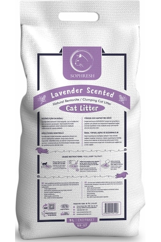 Sophresh Ls250 Lavanta Kedi Kumu Cat Litter 5 L