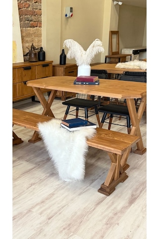 Ntconcept VitrA Ahşap Ayaklı Bench 80cm