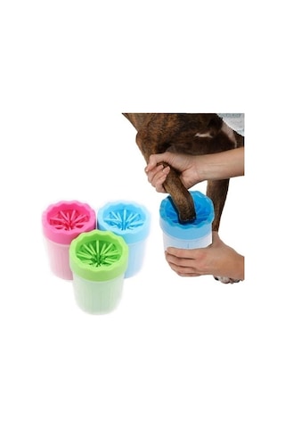 Soft Gentle Köpek Pati Yıkama Aparatı Çok Renkli