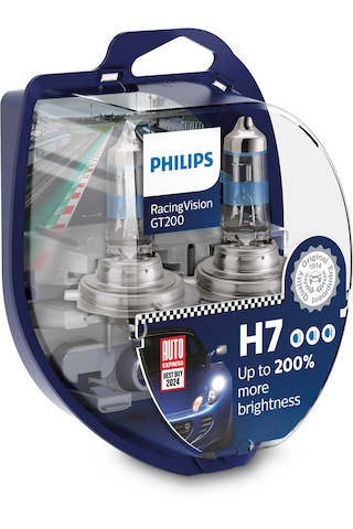 Philips H7 Racing Vision Gt200 Ampul Seti