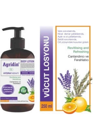din Canlandırıcı ve Ferahlatıcı Vücut Losyonu 250 ML