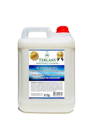 Terlans Pvc Plastik Mobilya Temizleyici Pencere Parlatıcı 5Kg