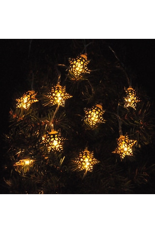 Yılbaşı Pilli Led Gün Işığı Kar Tanesi Modeli 3 Metre