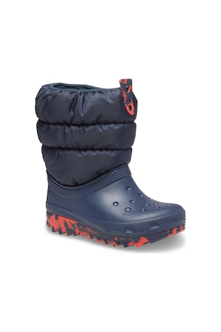 Crocs Classic Neo Puff Çocuk Bot Lacivert 207684-410 Lacivert - Kamuflaj