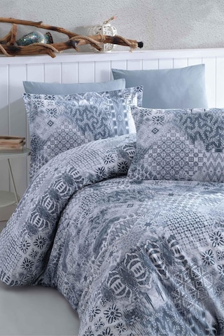 Clasy %100 Pamuk Ranforce Tek Kişilik Yorgan Paya V1 Lacivert