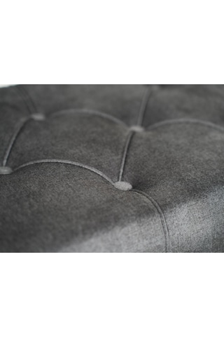 Antrasit Puf Bench Kapı Önü Mutfak Balkon Lükens Ayaklı Bench