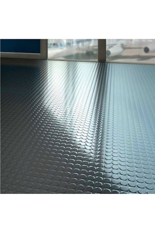Pvc Kalın Paralı Muşamba 110Cmx10M Zemin Döşemesi Otomobil Tabanı