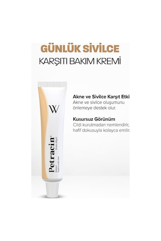 Uraw Petracin Akneye Eğilimli Ciltler İçin Dengeleyici Bakım Kremi 40 ML