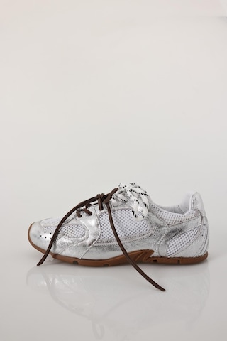 Gümüş Fileli Sneaker 24301 Gümüş