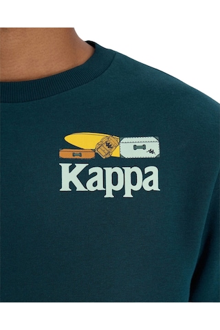 Kappa Unisex Sweatshirt PETROL