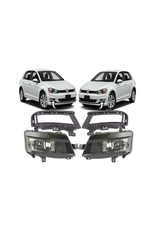 Vager Vw Golf 7 2012-2017 Sis Farı Aydınlatması Sol Sağ Takım