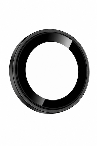 Apple iPhone 17 Uyumlu Kamera Lens Koruyucu Siyah