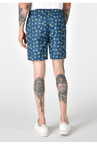 Colin's Colins Slim Fit Baskılı Erkek Lacivert Deniz Şortu Cl1063615 Q1.v2 Nav Lacivert