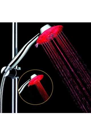 Novahub 6 Renkli Led Duş Başlığı - Ayarlanabilir Modlar, Abs Malzeme Diğer