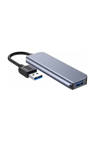 Wozlo AD-067 4 Port Usb 3.0 Çoğaltıcı Çoklayıcı Hub Switch Adaptör - Yüksek Hız 5 Gbps