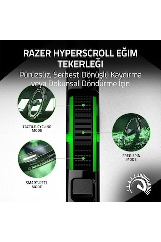 Razer Basilisk V3 - Özelleştirilebilir Kablolu Oyun Faresi - Ergo