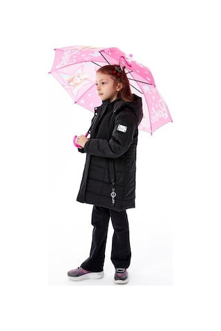 Benitto Kids Kız Çocuk Kapüşonlu Kışlık Şişme Mont 51355 Siyah